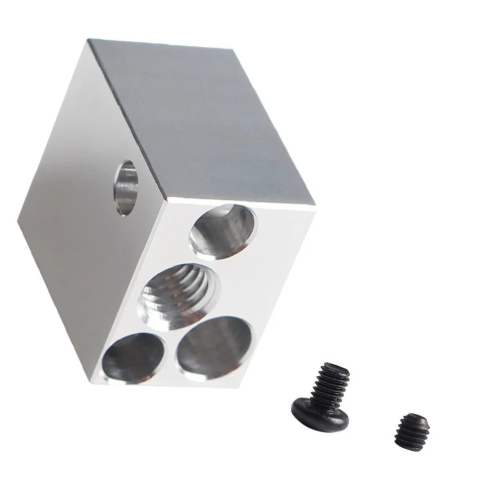 Bloc chauffant métallique compatible avec l'extrudeuse SV07, conçu pour une sortie de chaleur stable et une cohérence fonctionnelle à long terme