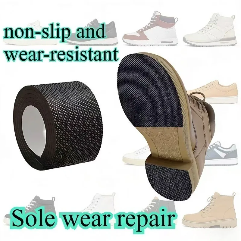 Super Durable Non-Slip Self-Adhesive Repair Insole, Suitable for All Types of Shoes, Easy to Repair Holes and Wear Marks, a Must-Have for the Home