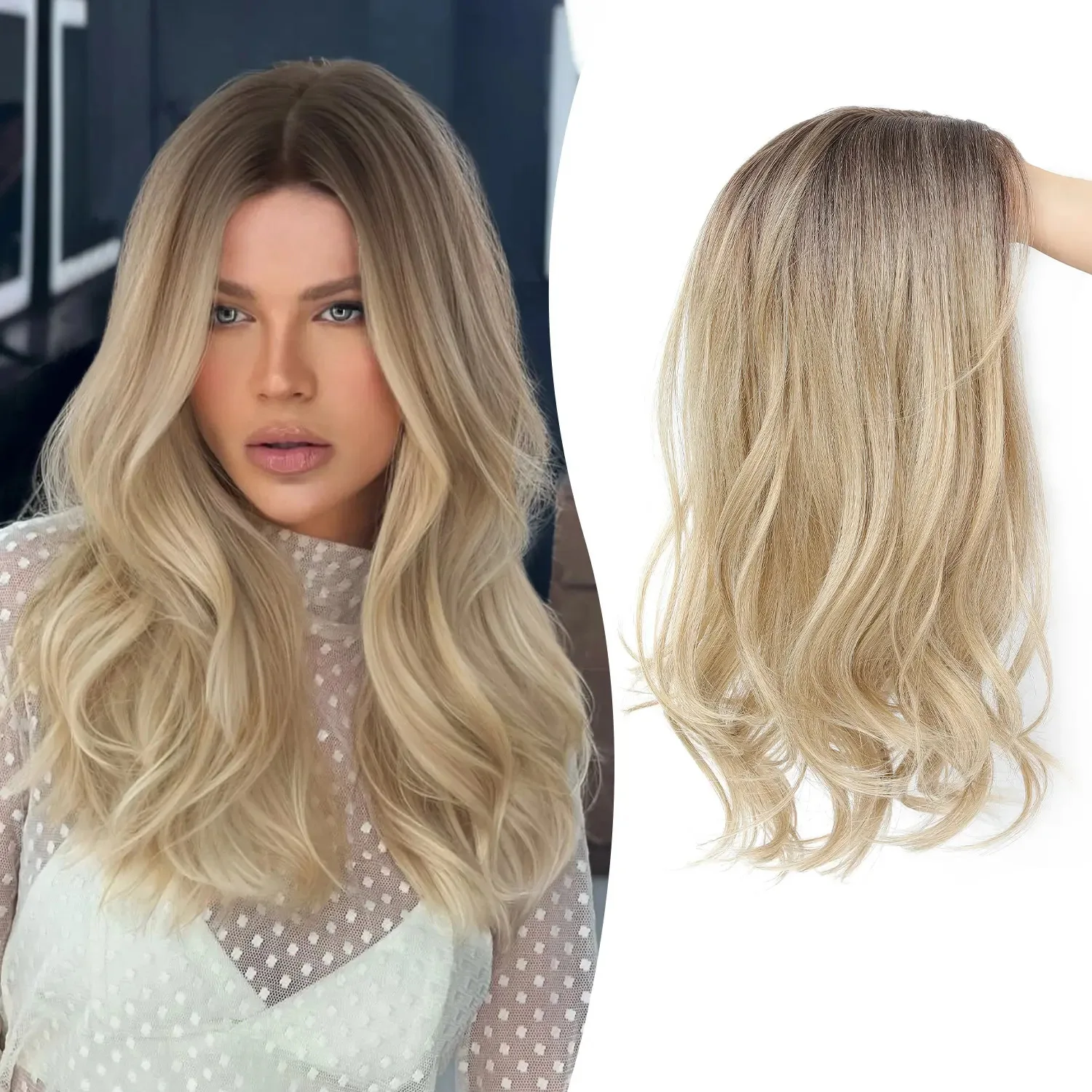 middle-part-dark-roots-ombre-blonde-loose-wavy-hair-topper-for-women-3d-volume-boosting-hairpiece-natural-look-for-thinning-hair