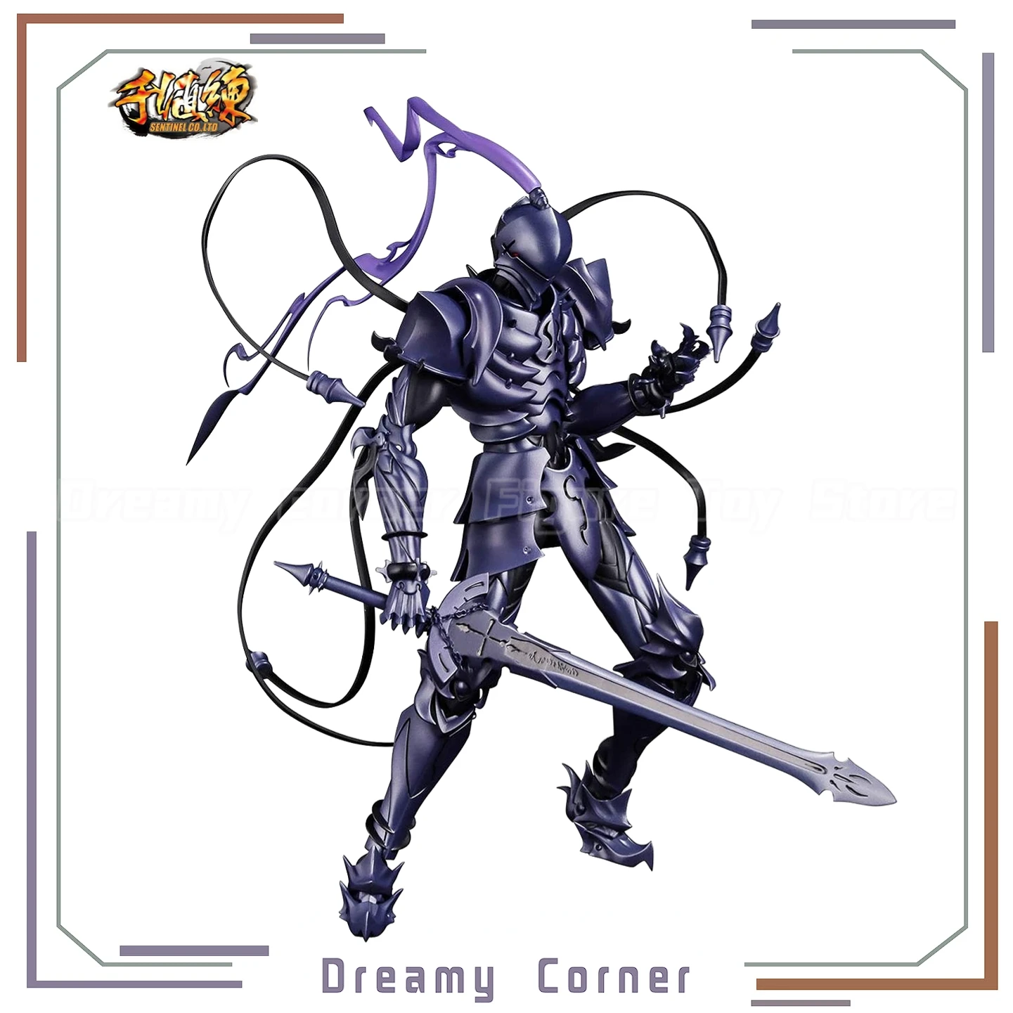 【En stock】 Colección de adornos de modelo de figura de acción Original Sentinel Fate Grand Order Sir Lancelot