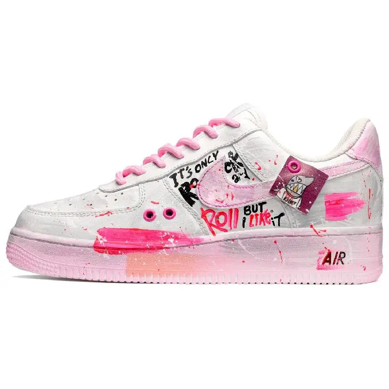 

【Customize】Nike Air Force 1 Skateboarding Shoes Women's Sneakers shoes DD8959-100