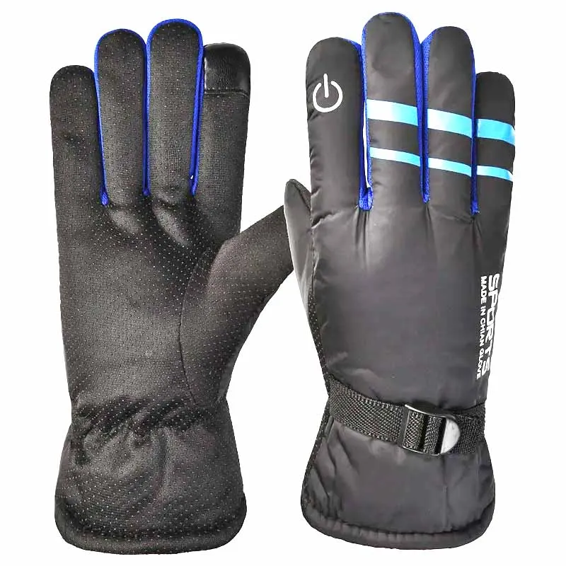 Guanti da ciclismo invernali per uomo Outdoor impermeabile sci equitazione escursionismo guanti da moto guanti caldi guanti sportivi termici Unisex