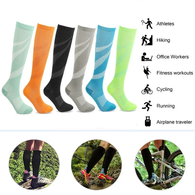 Krampfadern Socken Kompression strümpfe Krankens ch wester Sport Rad socken für Diabetiker laufen Geschenk für Männer Diabetes Natur Wandern