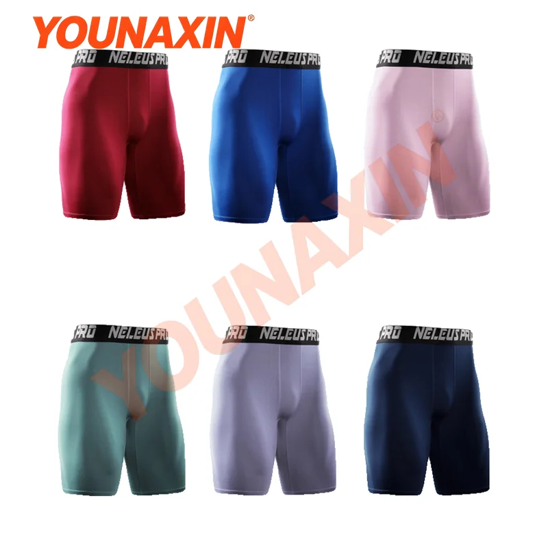 Men Running Sports Shorts Outdoor Yoga Fitness Marathon Base Layer Quick-Drying Compression Trousers S M L XL 2XL 3XL 4XL
