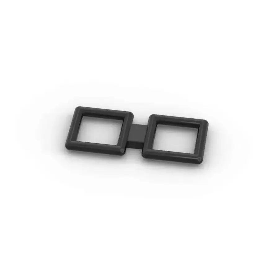 MOC 10 個交換可能な 35366 ヘッドズメガネキャラクターブリックバー 2 つの正方形ブロック魅力的なおもちゃ大人子供特別な日のギフト