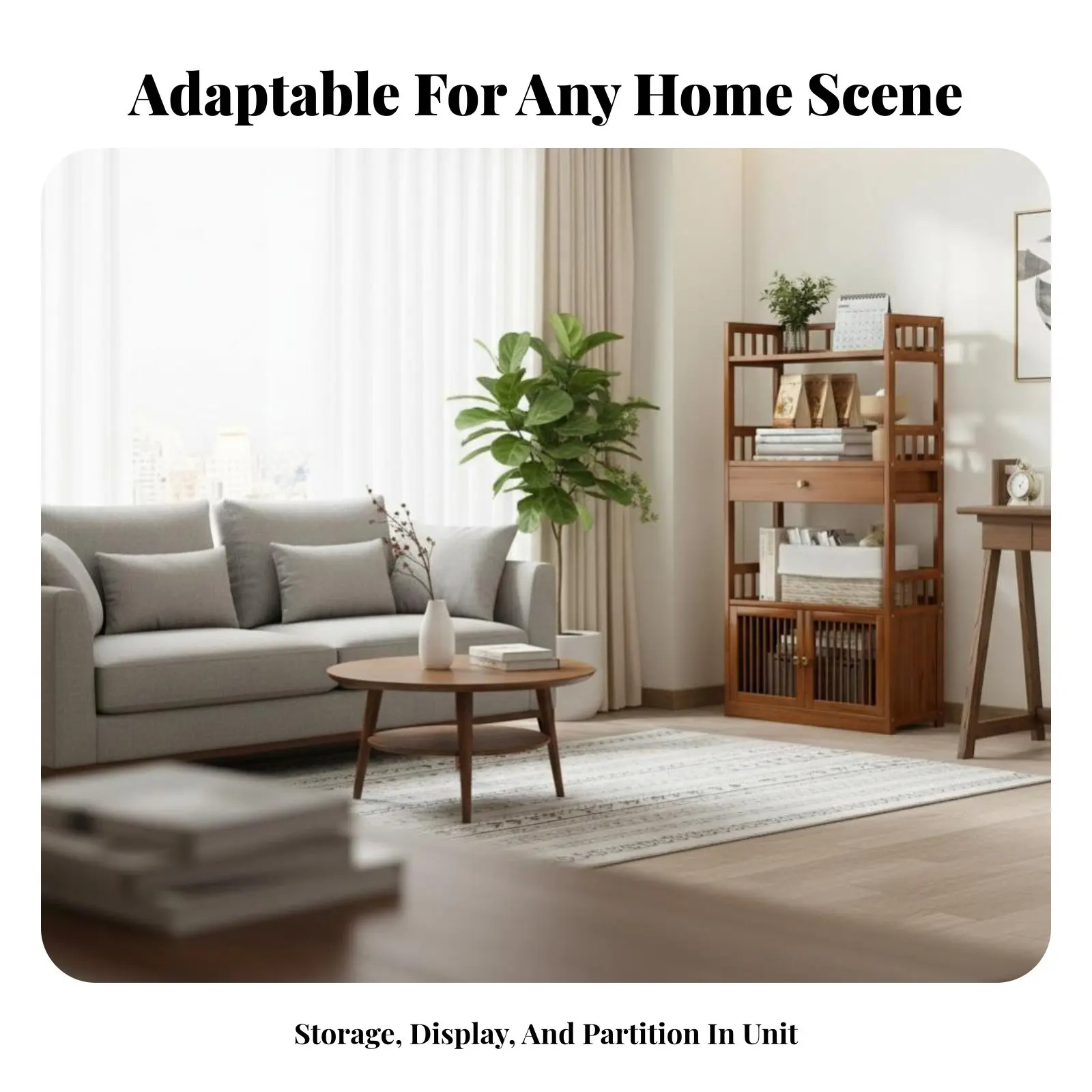 

Геометрический многоярусный стеллаж, отдельно стоящий, многофункциональный, для коллекционеров, домовладельцев, прихожих.