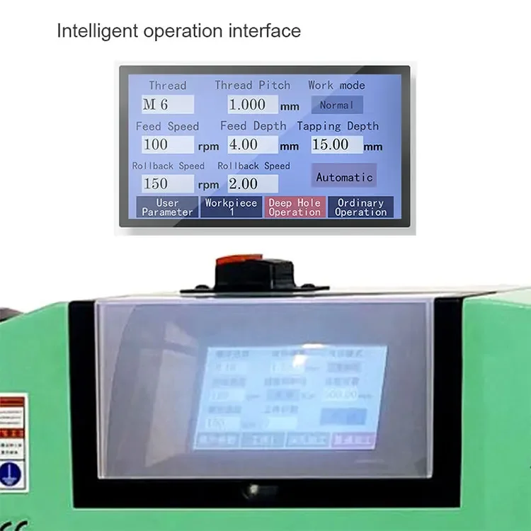 Servo Gelede Flexibele Tappende Arm M3-M16 Elektrische Tapmachine Voor Metalen Pijp Automatische Boorschroef