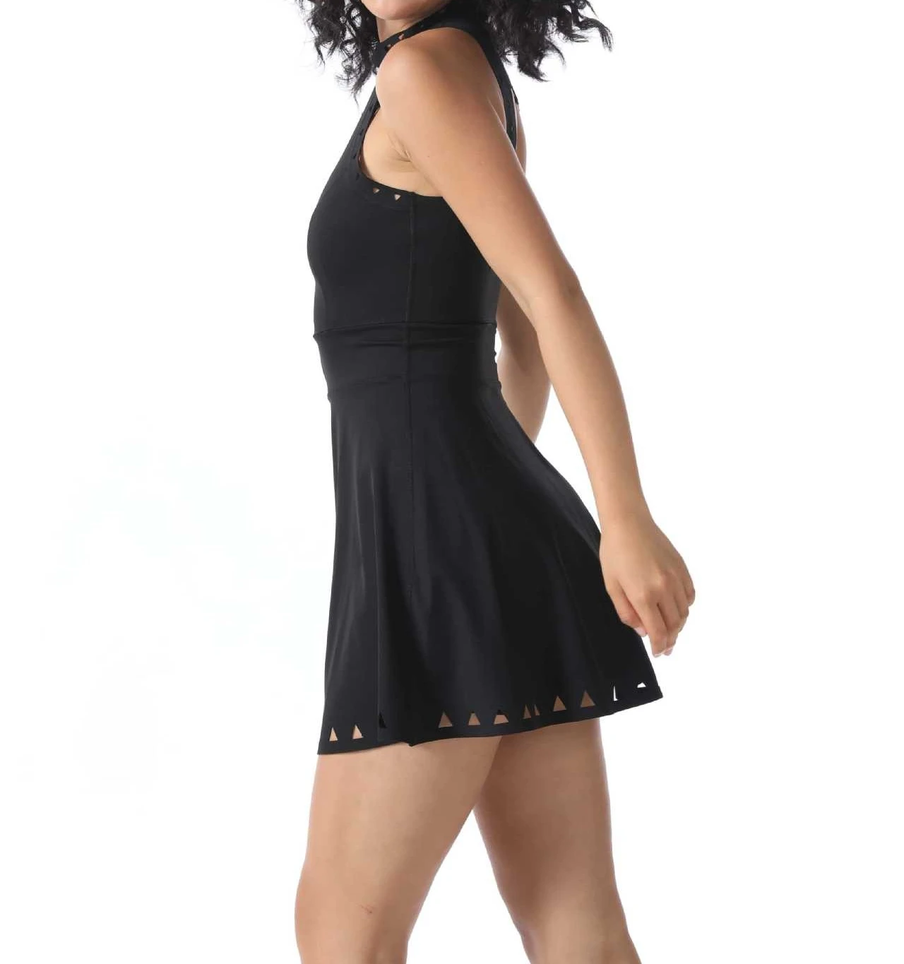 2PCS Anti Shorts Zipper High Neck Yoga Set Fitness Tennis Skirt Dress Workout Golf Sportswear Gym Workout Clothes Women Suits