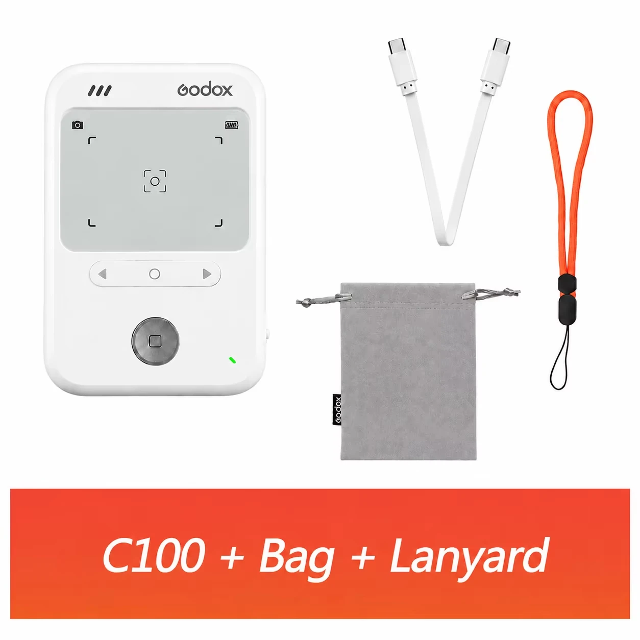 Godox C100 Transparent Viewfinder Camera Mini Portable Ccd Retro Camera 128g Expanded Storage For Shooting Film Vlog Video Gift image 3