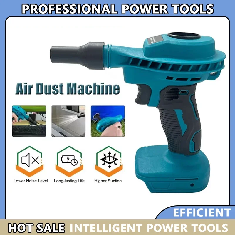 

Fit Makita Computer Cleaning Power Tool 18VBattery 2 IN 1 Cordless Air Dust Machine Efficient Rechargeable Vacuum Clean Inflator