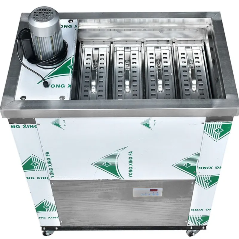 

Промышленная машина для производства мороженого на палочке из нержавеющей стали, 320-640 шт./час, 4 формы