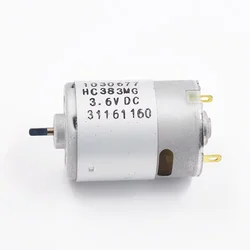 JOHNSON 1030677 HC383MG RS-380 motor DC 3V 3.6V 18000RPM High Speed Motor D-shaft for Electric Drill Screwdriver Tools Toy Model