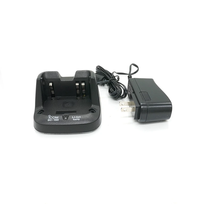 Li-ion Battery Fast Dock Charger, ICOM BP-265 BP263 Radio IC-V80 V80E T70A T70E, Plug EUA, BC-193