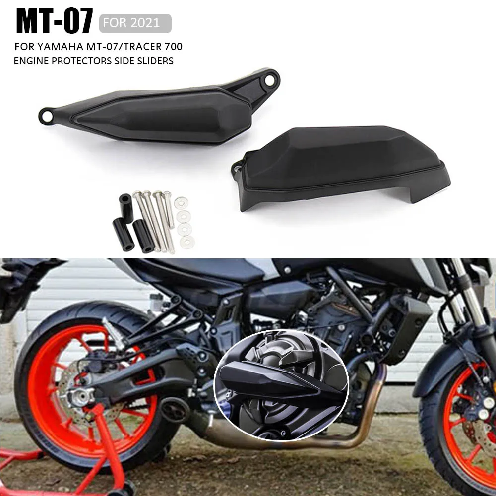 

Motorcycle Engine Protection Frame Sliders Crash Pad Falling Protector For Yamaha MT-07 Tracer 7/700 2016-2021 2020 2019 2018