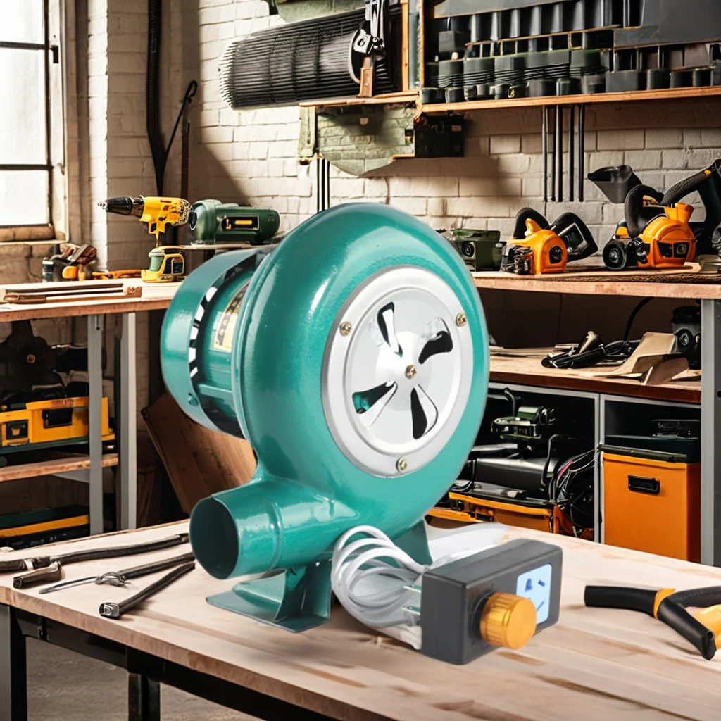 Pompa Kipas Angin Listrik Rumah Tangga 30W 12V, Kipas Tiup untuk Bouncer, Kipas Sentrifugal untuk Kompor Barbekyu