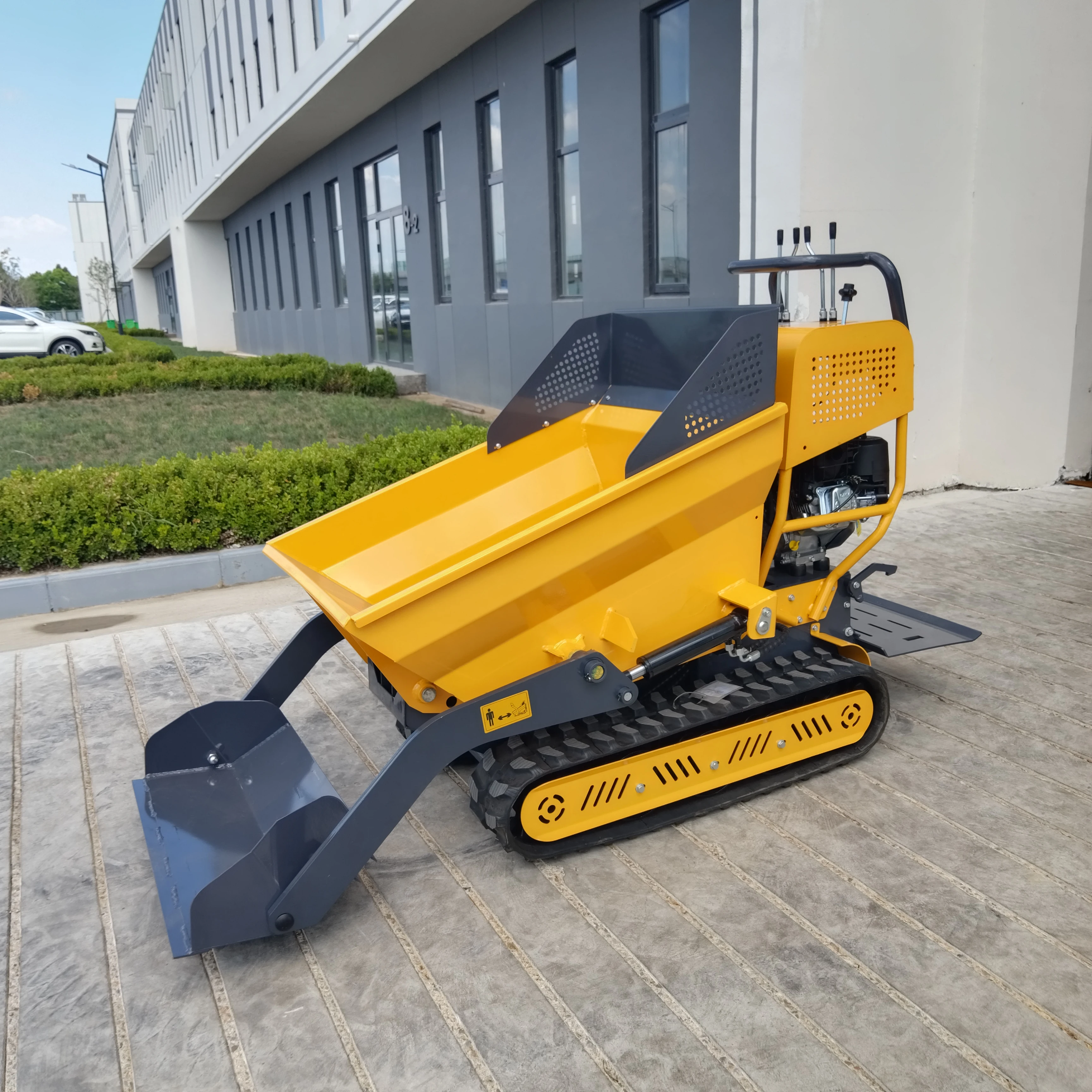 Customized China Mini small dump truck High Efficiency Wheel Skid Steer Loader Fast Delivery Portable Skid Steer Mini Loaders