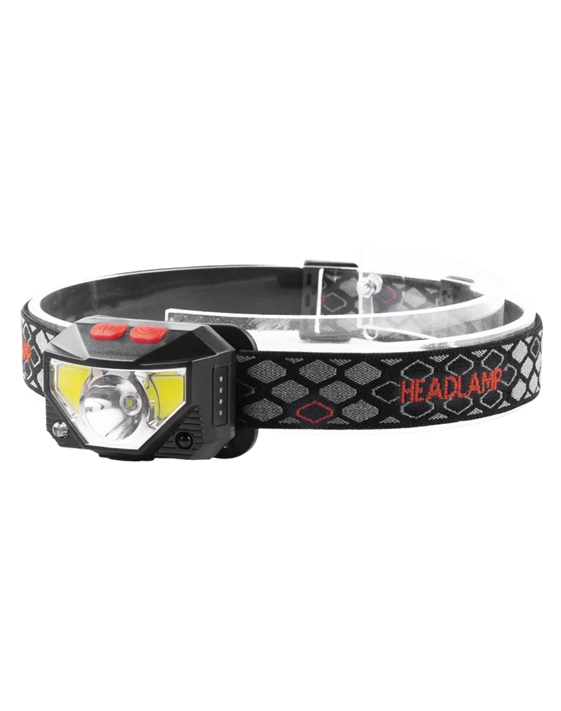 New USB Rechargeable LED Headlamp High Lumen Lithium Battery Waterproof Headlight