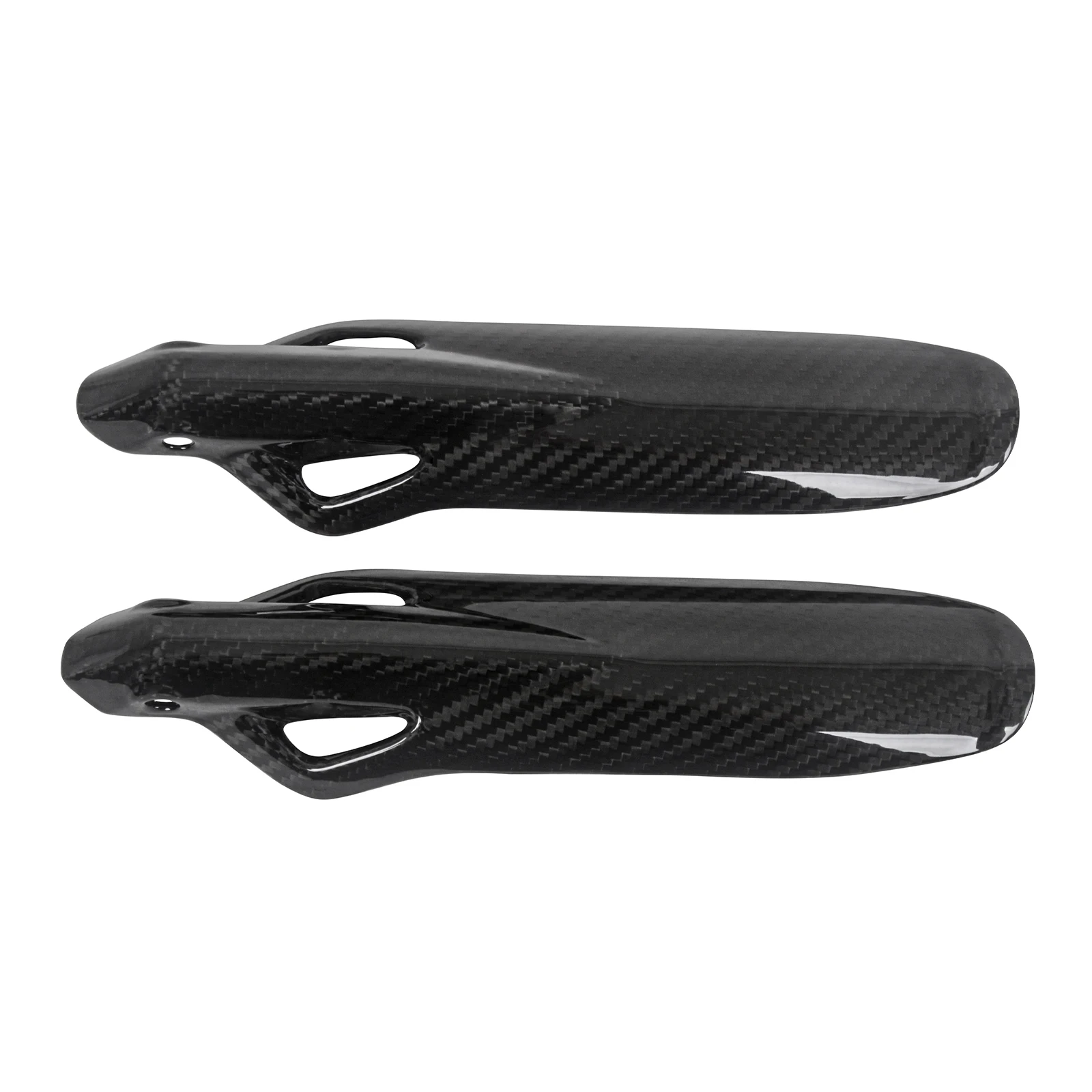 Carbon Fiber Motorcycle Front Fork Tube Cover Guard Fairing Cowl For Ducati Scrambler