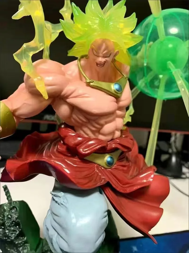 32cm Acyion Anime Figure Dragon Ball Broli Broly Pvc Action Figure Model Oys Collection Ornaments Statue Toy Birthday Gifts Kid