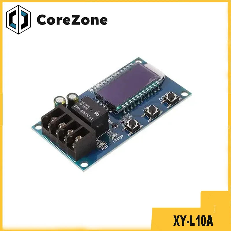 XY-L10A Battery Charger Control Module 6-60V Digital Auto Cut Off Overcharge Protection Switch