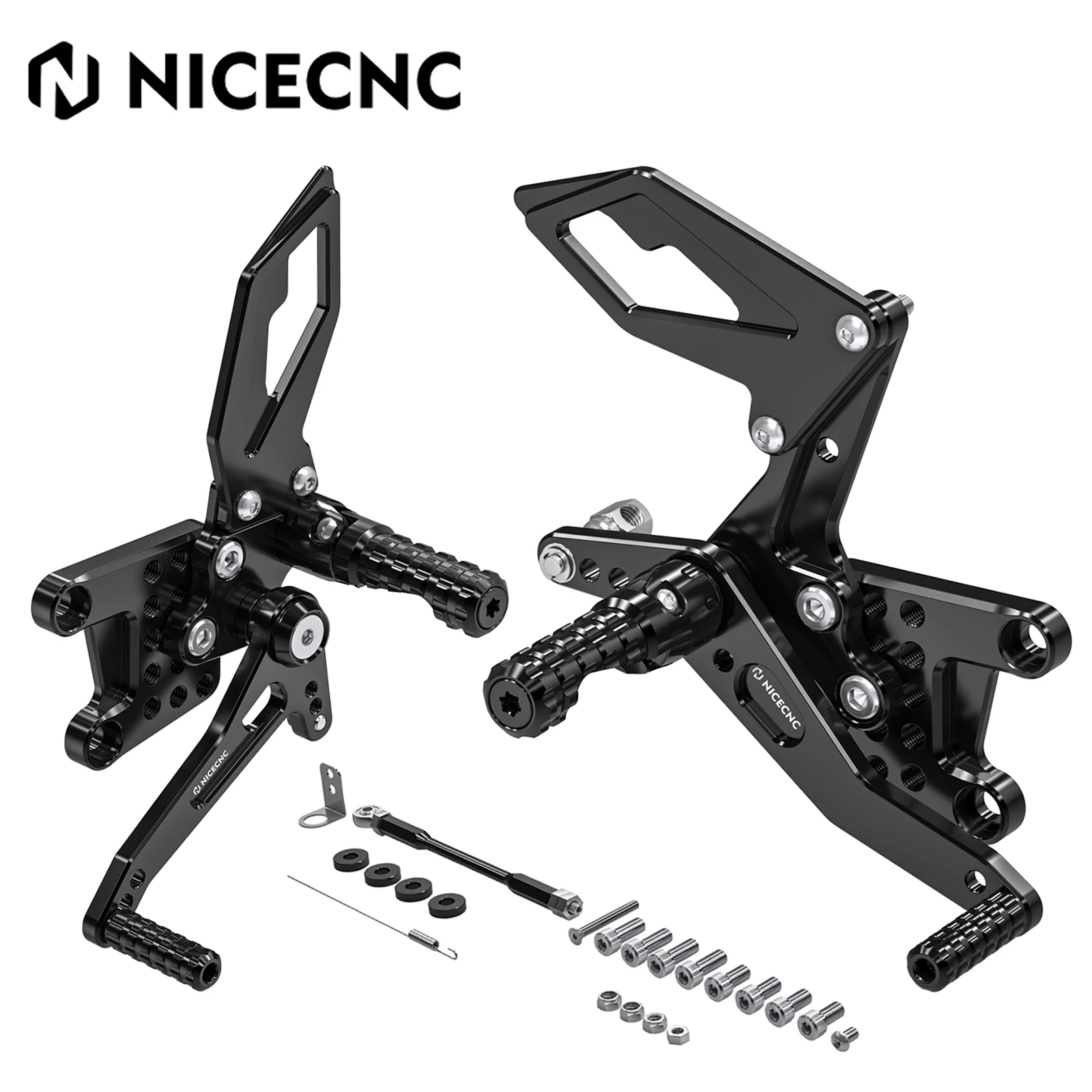 

For Suzuki SV650 SV650S 1999-2011 Rearset Footrest Footpeg SV1000 SV1000S 2003-2007 GSXR600 GSXR750 1997-2005 GSXR1000 2001-2004