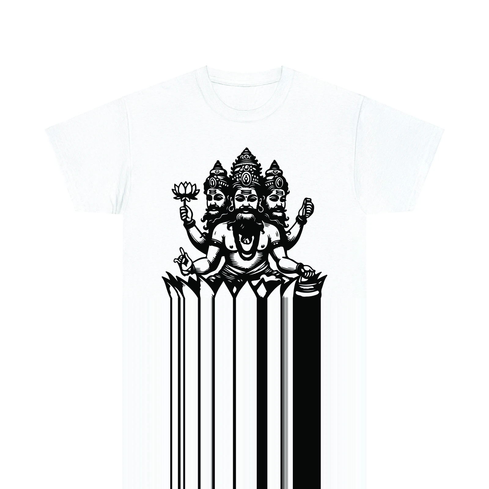 Camiseta Lord brahma, camiseta vedas, mitologia hindú unissex camiseta top