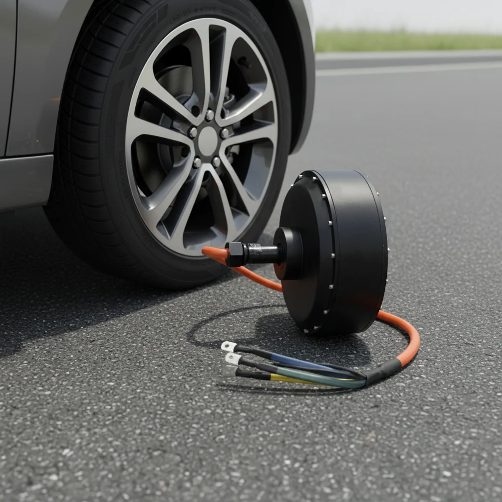 

QS273 8000W Single Shaft Hub Motor For Electric AVT UGV