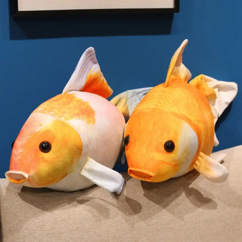 Stofftier Simulierter Goldfisch Plüschtiere Umarmungskissen Cartoon Cartoon Fisch Stoffpuppe Weiches Grün