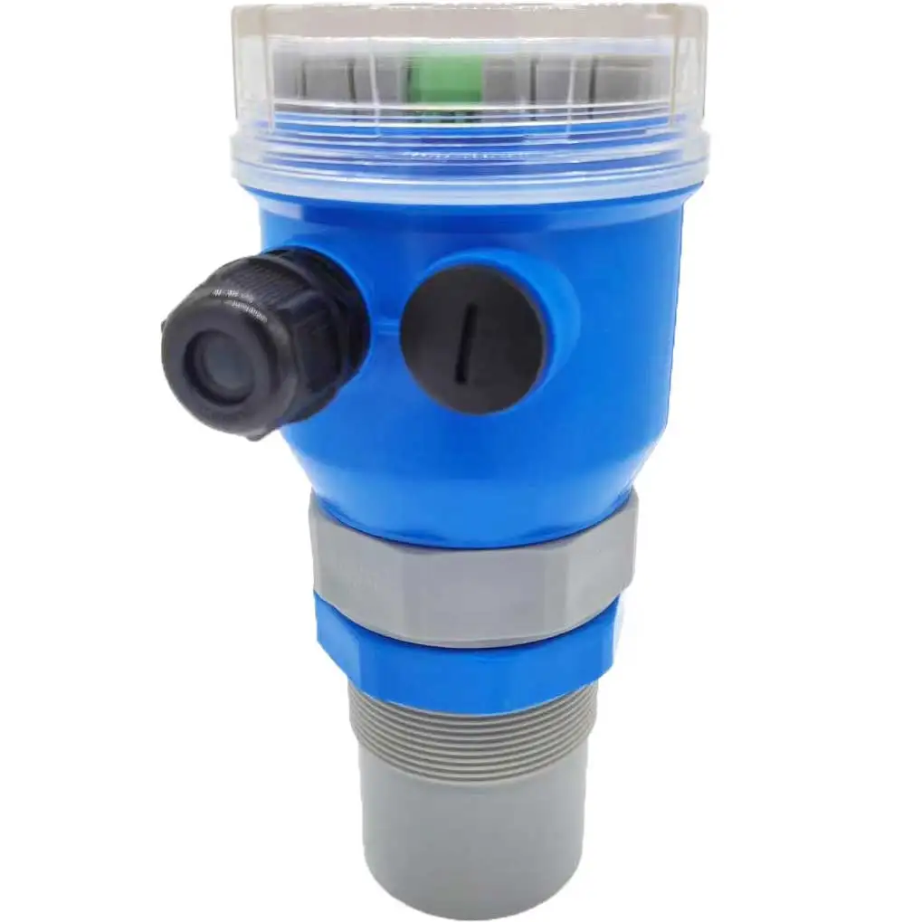 

River flood ultrasonic flow ditch flowmeter Open channel level sensor Factory Digital Level transmitter Water meter