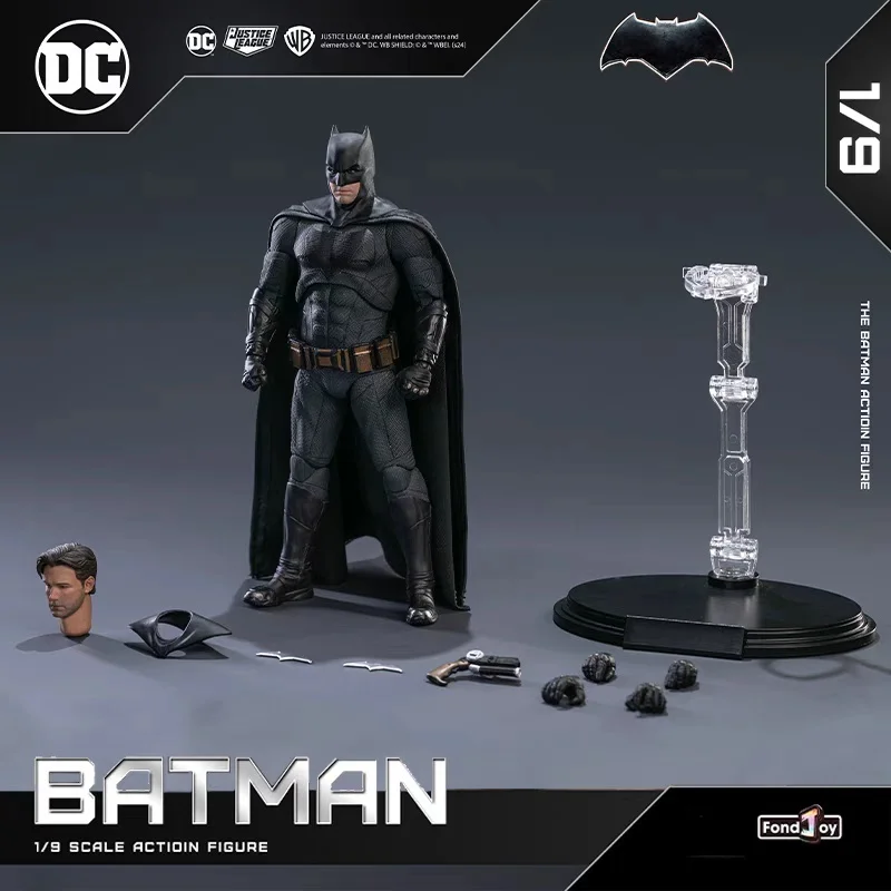 New Hot Original Fondjoy 1/9 Dc Justice League Light Armored Batman Action Figure The Dark Knight Figures Batman Figurine Toys