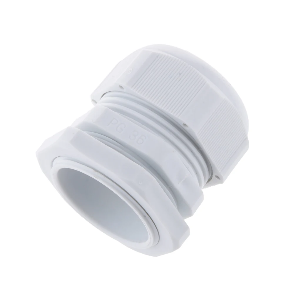 Car Cable Connector Kit Waterproof Plastic PG36 Cable Gland Accessory for Electrical Devices Machinery
