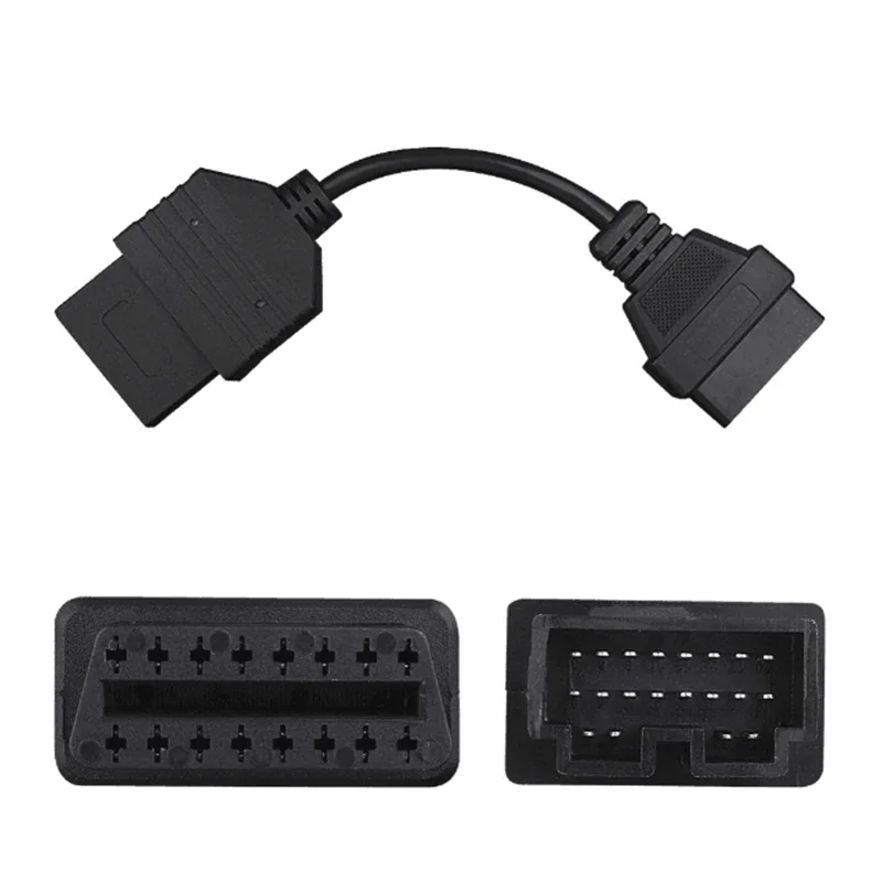 KIA 20-Pin to OBD2 16-Pin Diagnostic Adapter - OBD1 to OBD2 Converter for All KIA Series Vehicles