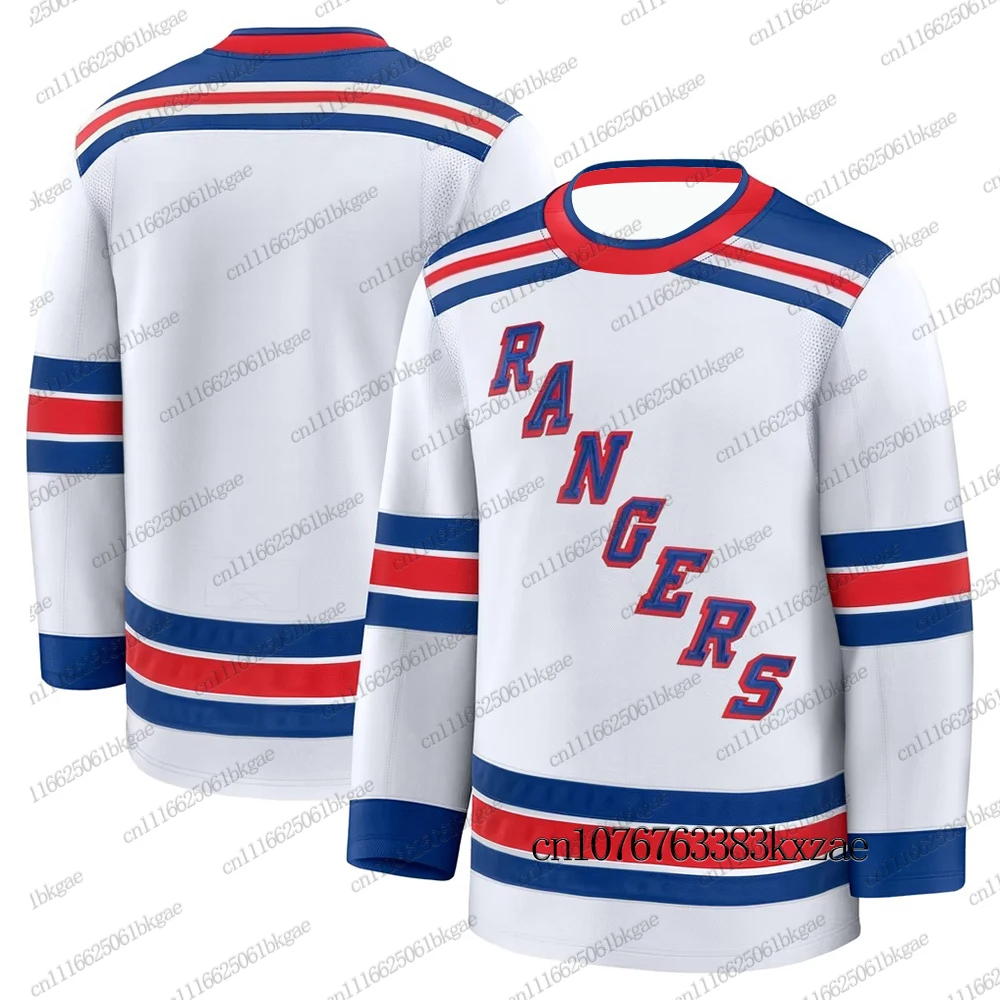 Autumn Winter Hockey Jerseys For Adult/Kids New York Rangers Hockey Jerseys Sports Hockey Jerseys Parent Child Hockey Jerseys