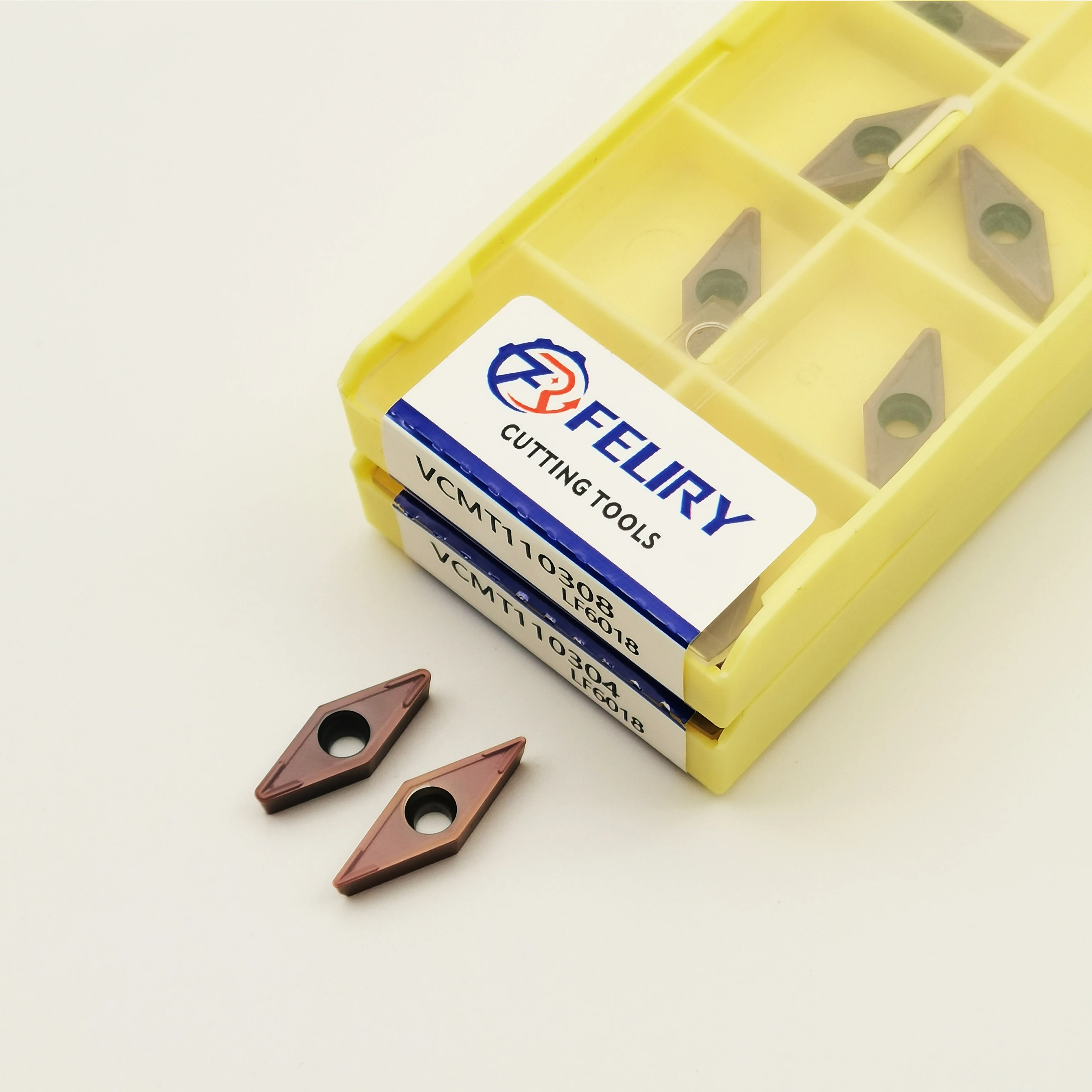 

10PCS VCMT110304 08 VCMT160404 08 LF6018 high-quality carbide universal tools can process stainless steel and steel parts VCMT
