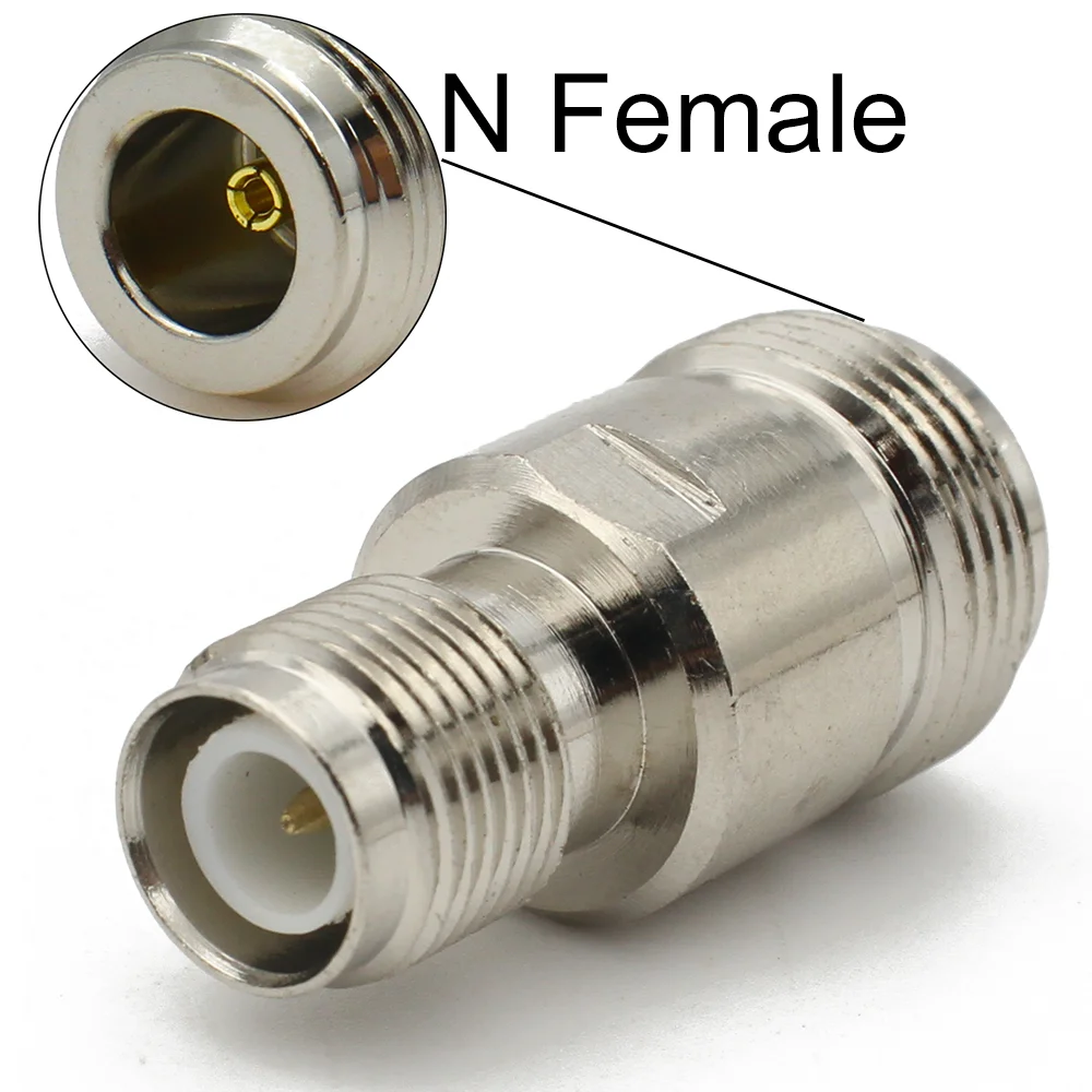 N to RP-TNC Connector Male plug & Female Jack Straight RF Coaxial Adapter Converter Wire Terminals