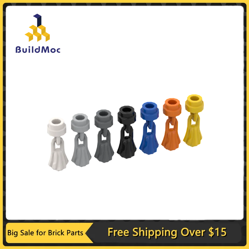 10Pcs MOC Parts 25375 Chain with Tassel Compatible Bricks DIY Assmble Building Blocks Particle Kid Puzzle Brain Toy Gift