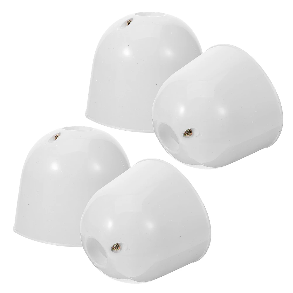 

2Pcs Ceiling Fan Canopy Plastic Aesthetic Touch Easy Install Bottom Canopy Fan Parts Home Decoration Pendant Light Parts