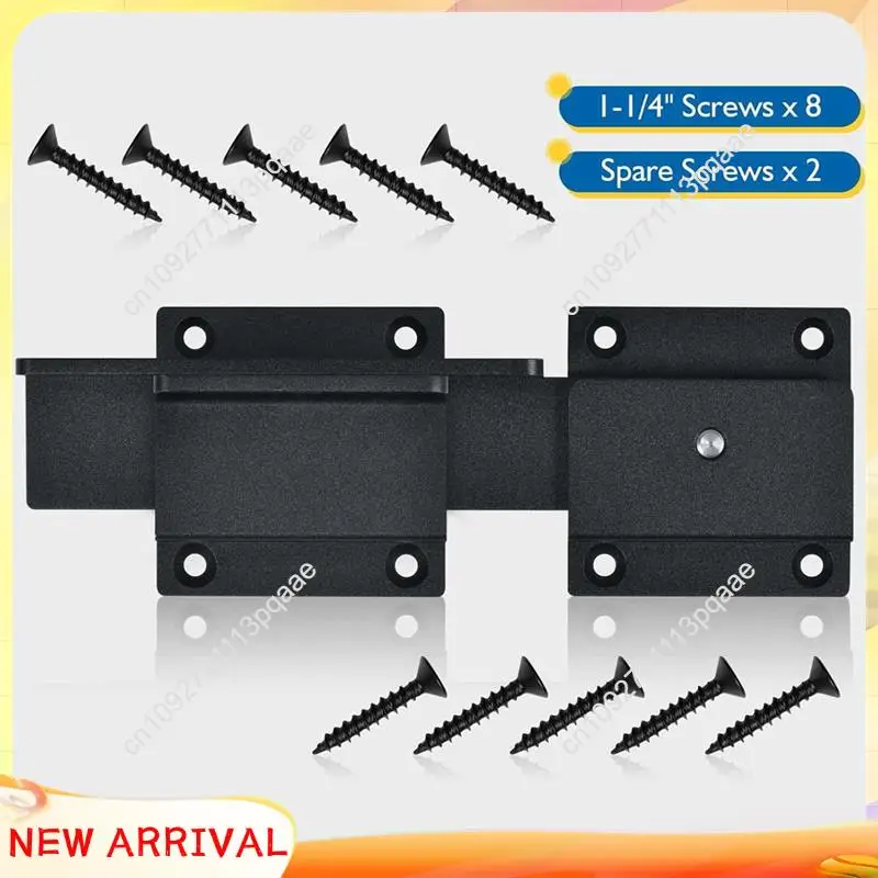 Loquet de porte réglable en alliage d'aluminium, robuste, 3.5Mm, avec trou de cadenas, N84R