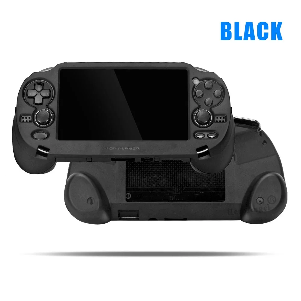 2026 Neu für PS VITA 1000 / PSV1000 Mattierte Handgriff-Schutzhülle mit L2 R2 Trigger-Tasten für PSV 1000 Spielkonsole – Detail 5