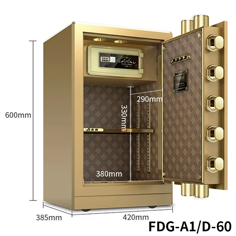 Mechanical lock safe, large safe, home commercial office CSP all steel anti-theft, valuables storage