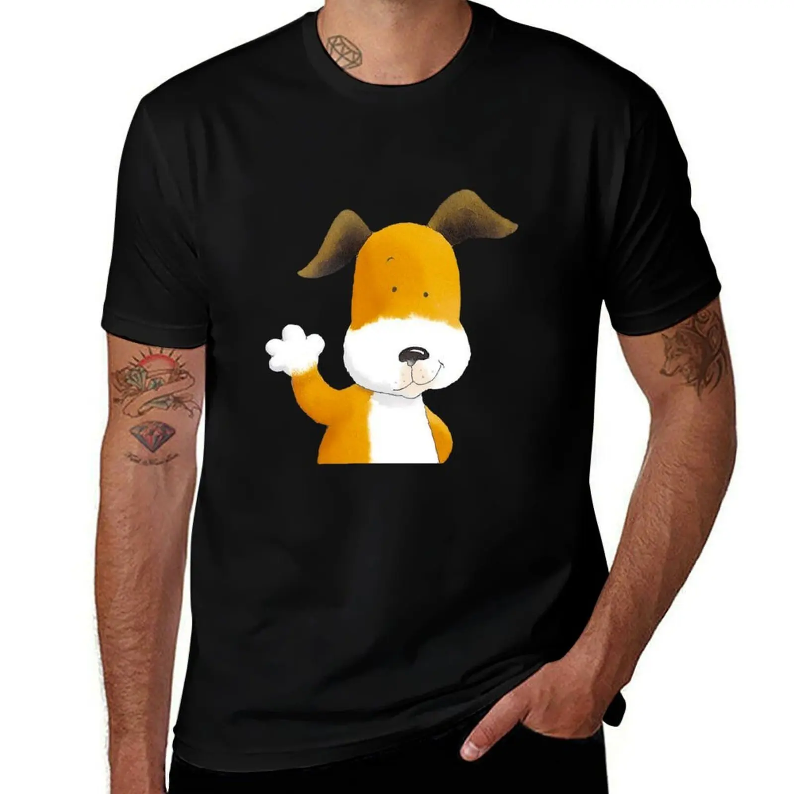 Kipper the dog T-Shirt Durable Work Wear T-Shirt