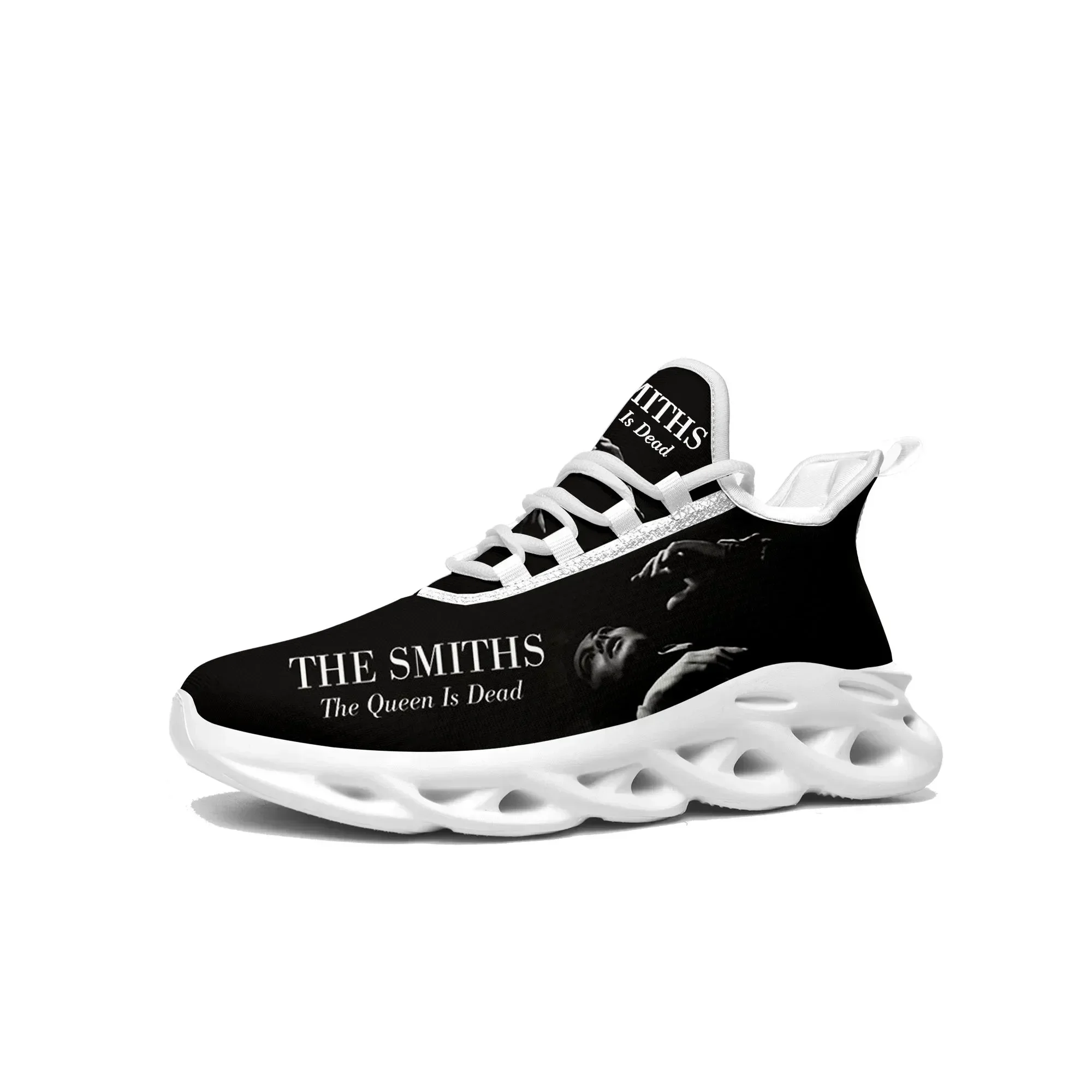 

The Smiths Rock Band Flats Sneakers Mens Womens Sports Running Shoe Morrissey Sneaker Lace Up Mesh Footwear Tailor-made Shoe