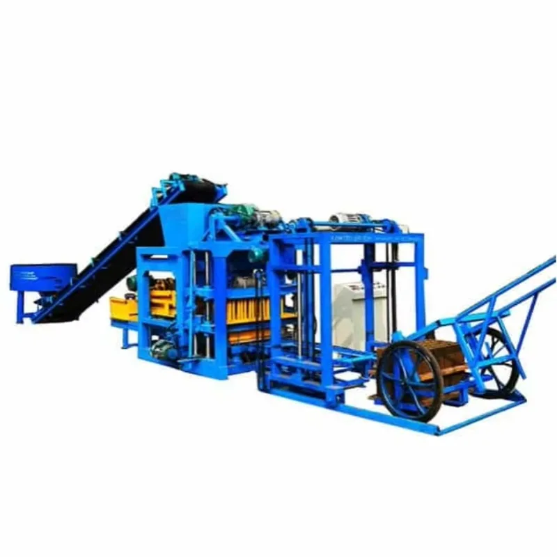 Hot Sale Automatic Cement Interlocking Brick Production Line PLC Control Multi-Voltage Hydraulic Pressure Hollow Concrete Blocks