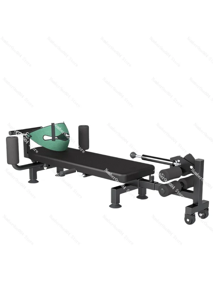 

Lumbar tensioner spine column traction home elevation fitness leg stand machine cervical spine relief bed