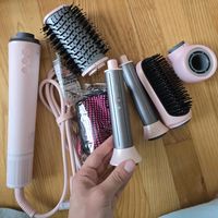 5 in 1 hair styler with bag Hot Air Comb For Curling Straightening