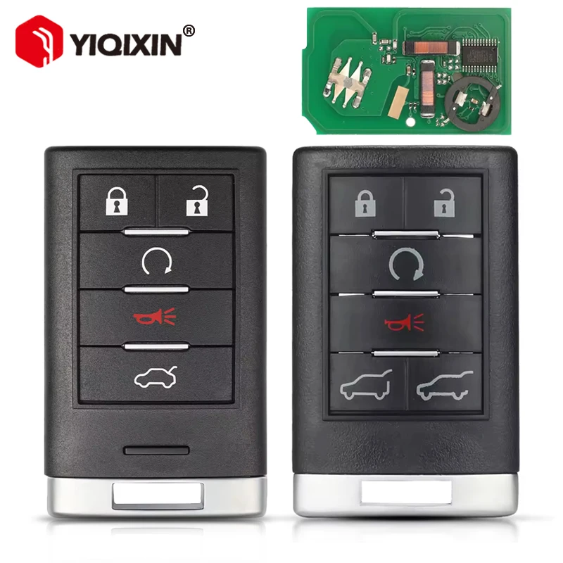 

Пульт дистанционного управления для автомобиля Cadillac Escalade CTS DTS EXT ESV 2007-2014, 315 МГц, NBG009768T M3N5WY7777A, Keyless Go, 5/6 кнопок, OUC6000066