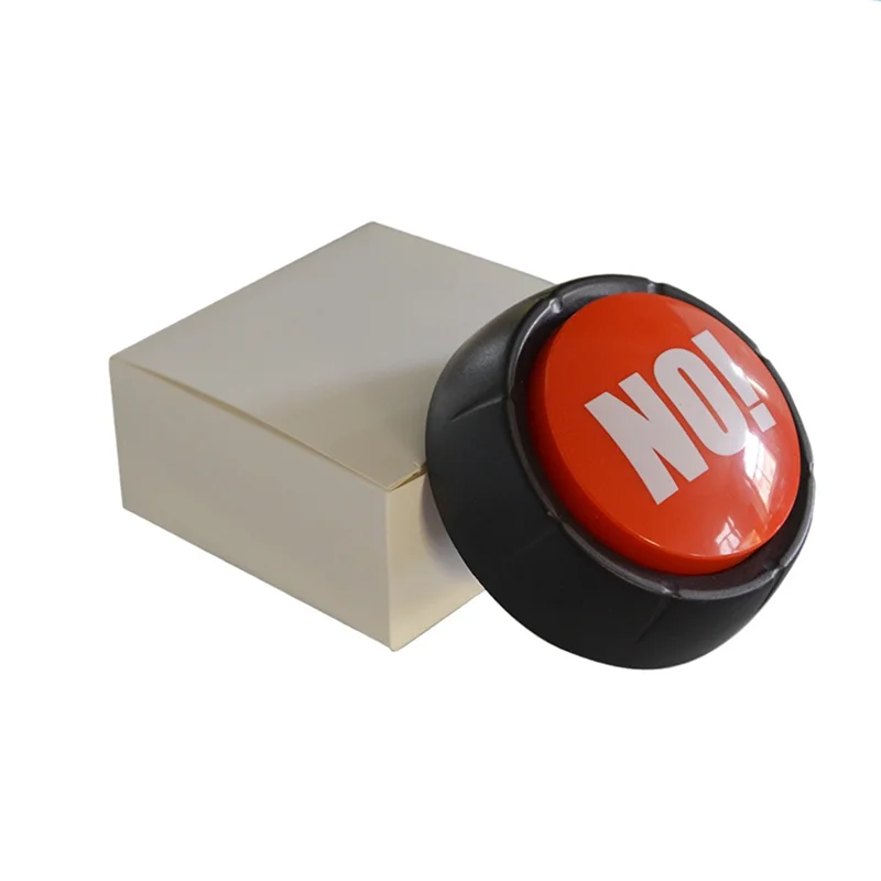 ODIES-Squeeze Sound Button Muziekdoos Opneembare spraakopname Geluidsknop Feestartikelen Beantwoordknoppen Tool