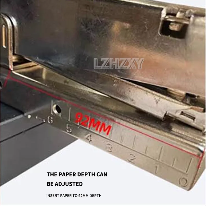 Double-Head Automatic Electric Stapler Pneumatic Stapler Binding Machine 250 Staples per Minute for Office Use