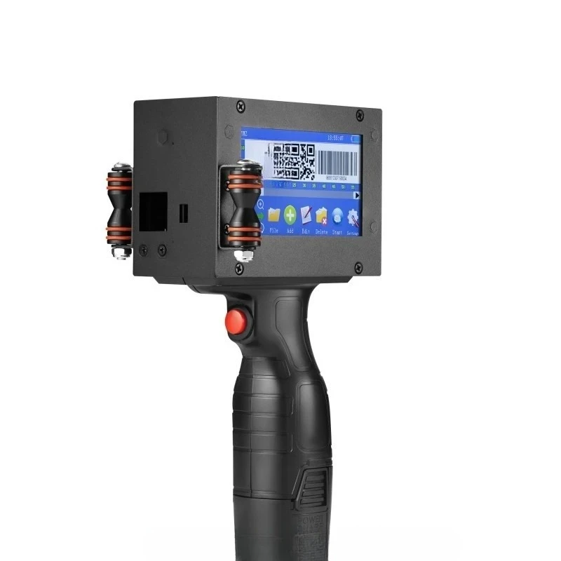 Directly Sale Good Quality Printer Date Number logo Inkjet PrinterYaomatec Metal Shell 12.7mm Handheld Coding Machine Factory