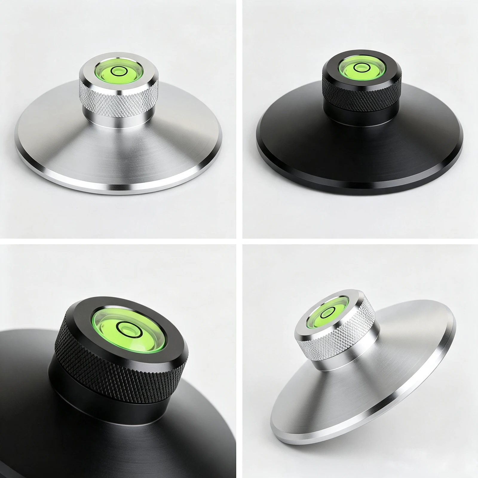 Hi-end LP Vinyl Turntable Disc Stabilizer Home Audio Chassis Speakers Accessories CD Player Aluminum Balanced Clamp Professional